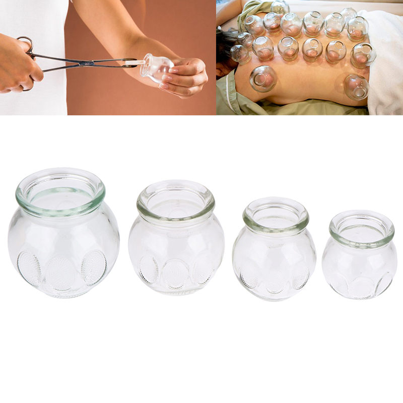 Health Wellness Products - 1PC 유리 부항 컵 전문 의료