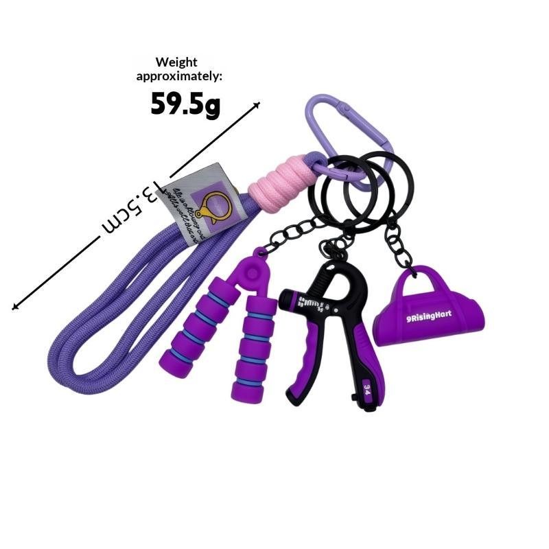 Health Wellness Gifts - /Vly/피트니스 시리즈 트렌디한 배낭 장식 펜던트