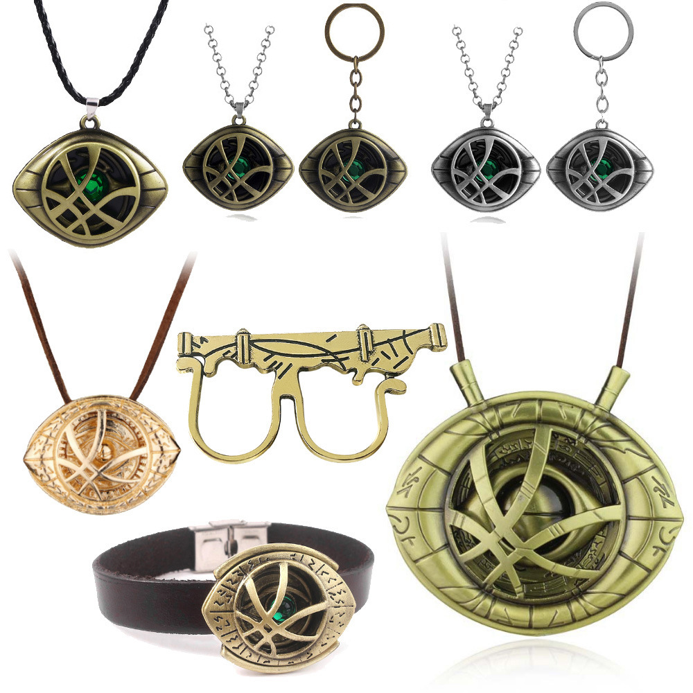 Health Wellness Gifts - Dr 이상한 키 체인 Agamotto 시간의