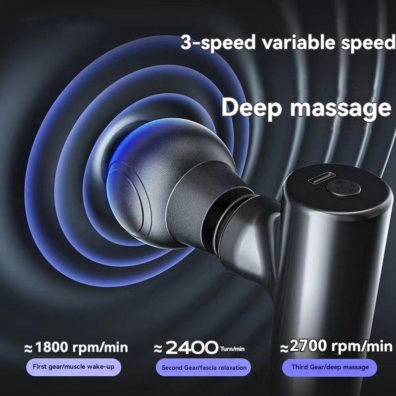 2025 새로운 USB 미니 마사지 총 근막 기계 근육 - Health Wellness Massage 리뷰 및 가격