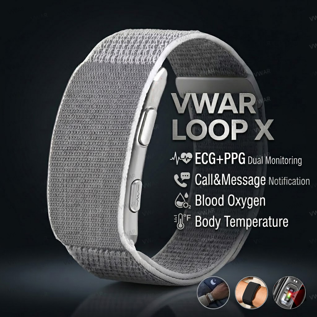 VWAR Loop X ECG 스마트 팔찌 심박수 혈압  - Xbody Health & Wellness Functional Integrative Medicine Office & Medical Spa 리뷰 및 가격